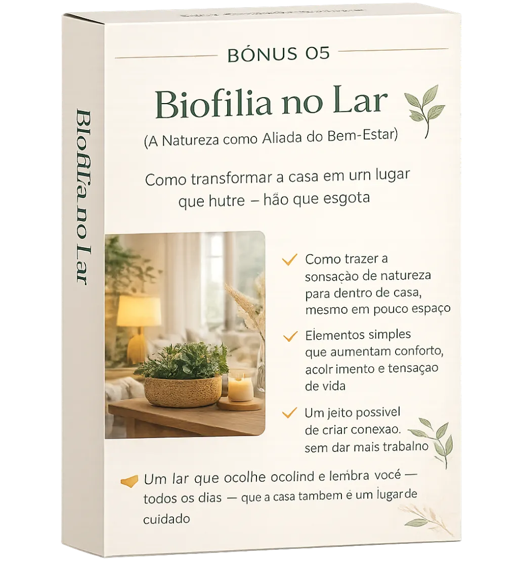 Biofilia no Lar